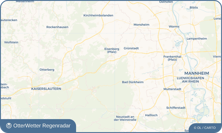 OtterWetter Regenradar-Widget Altleiningen