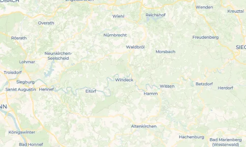 Regenradar Altwindeck: aktuelle Niederschläge in Altwindeck und Umgebung, Stand 25. Oktober 2026 um 9:35 Uhr