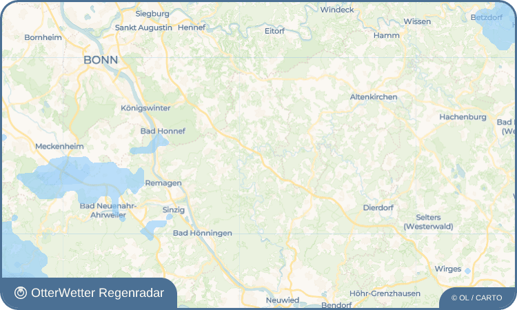 OtterWetter Regenradar-Widget Ammerich