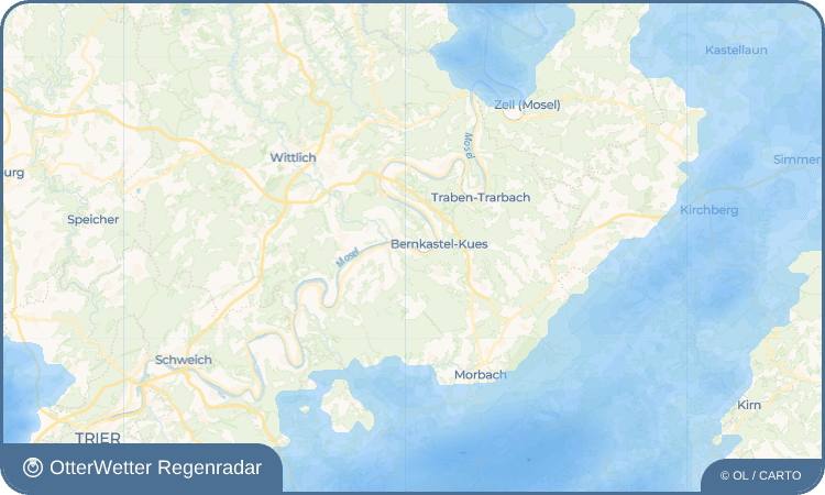 OtterWetter Regenradar-Widget Andel