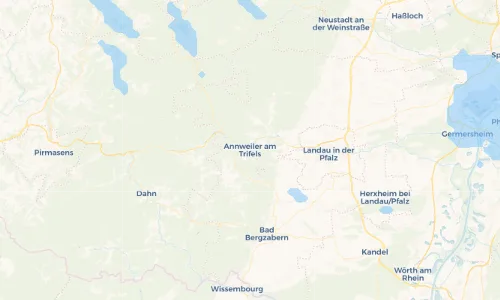 Regenradar Vorschaubild - Aktuelle Niederschläge in Annweiler am Trifels und Umgebung