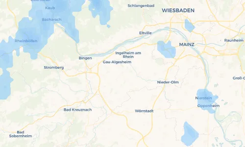 Regenradar Vorschaubild - Aktuelle Niederschläge in Appenheim und Umgebung