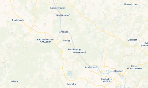 Regenradar Vorschaubild - Aktuelle Niederschläge in Ariendorf und Umgebung