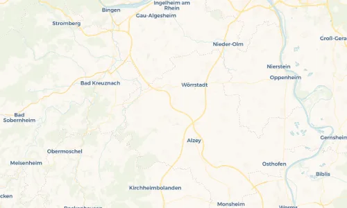Regenradar Vorschaubild - Aktuelle Niederschläge in Armsheim und Umgebung