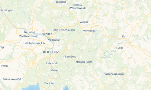 Regenradar Vorschaubild - Aktuelle Niederschläge in Arzbach und Umgebung