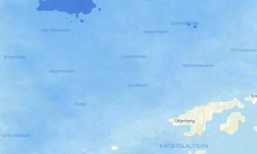 Regenradar Vorschaubild - Aktuelle Niederschläge in Aschbach und Umgebung