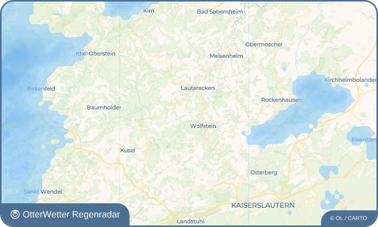 OtterWetter Regenradar-Widget Aschbach