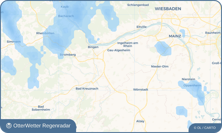 OtterWetter Regenradar-Widget Aspisheim