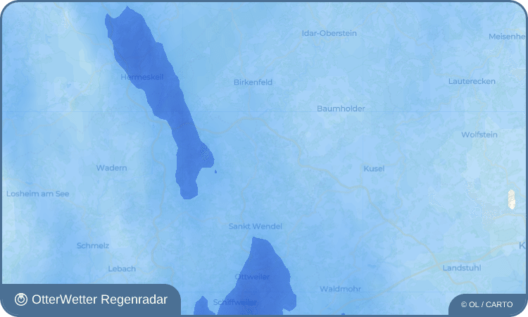 OtterWetter Regenradar-Widget Asweiler