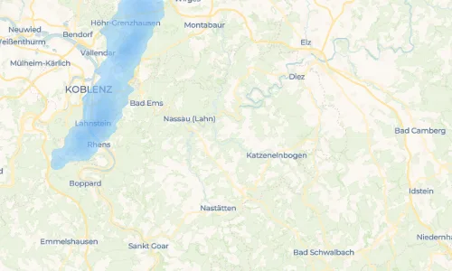 Regenradar Vorschaubild - Aktuelle Niederschläge in Attenhausen und Umgebung