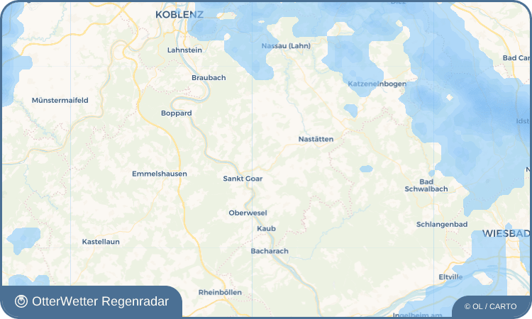 OtterWetter Regenradar-Widget Auel