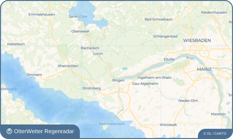 OtterWetter Regenradar-Widget Aulhausen