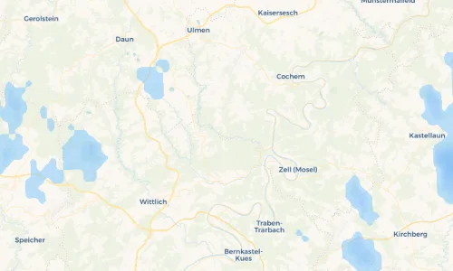 Regenradar Vorschaubild - Aktuelle Niederschläge in Bad Bertrich und Umgebung