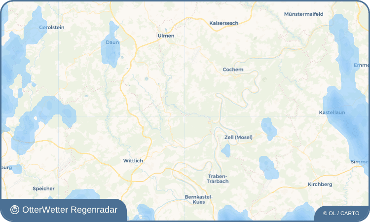 Wetter-Widget-Vorschau mit Vorhersagedaten für Bad Bertrich