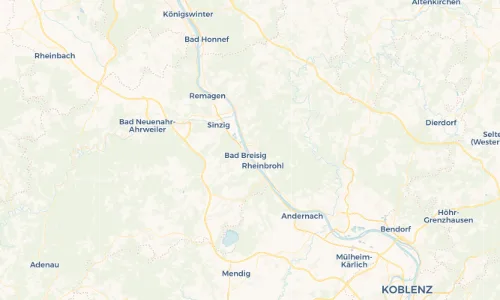 Regenradar Vorschaubild - Aktuelle Niederschläge in Bad Hönningen und Umgebung