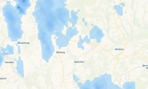 Regenradar Vorschaubild - Aktuelle Niederschläge in Badem und Umgebung