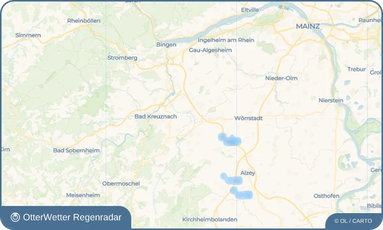Widget-Vorschau für Badenheim Wetter-Widget-Vorschau mit Vorhersagedaten für Badenheim