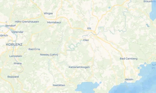 Regenradar Vorschaubild - Aktuelle Niederschläge in Balduinstein und Umgebung