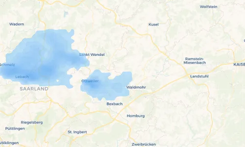 Regenradar Vorschaubild - Aktuelle Niederschläge in Bambergerhof und Umgebung