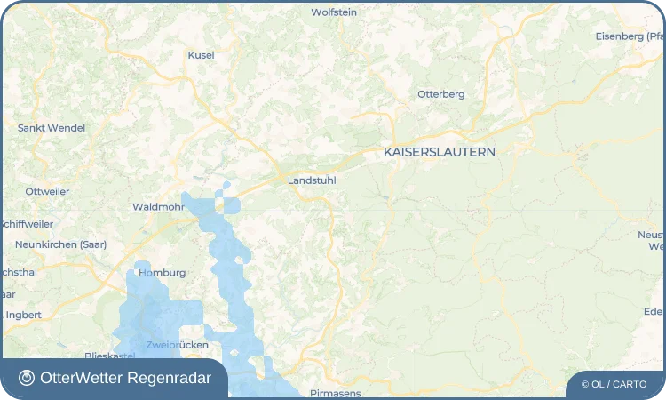 Widget-Vorschau für Bann Wetter-Widget-Vorschau mit Vorhersagedaten für Bann