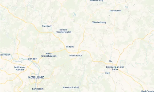 Regenradar Vorschaubild - Aktuelle Niederschläge in Bannberscheid und Umgebung