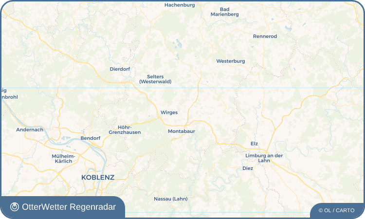 Widget-Vorschau für Bannberscheid Wetter-Widget-Vorschau mit Vorhersagedaten für Bannberscheid