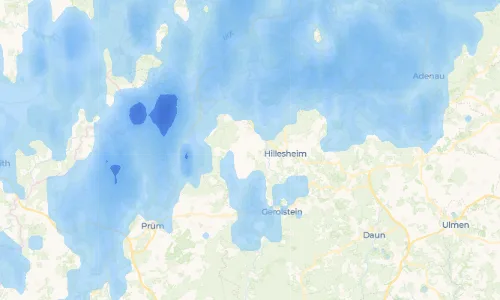 Regenradar Vorschaubild - Aktuelle Niederschläge in Basberg und Umgebung