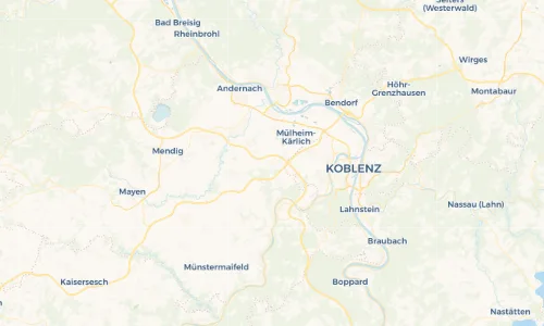 Regenradar Vorschaubild - Aktuelle Niederschläge in Bassenheim und Umgebung