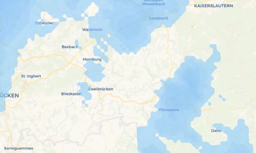 Regenradar-Vorschau: aktuelle Niederschläge in Battweiler und Umgebung