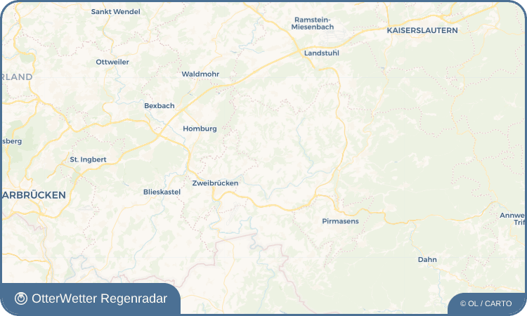 Wetter-Widget-Vorschau mit Vorhersagedaten für Battweiler