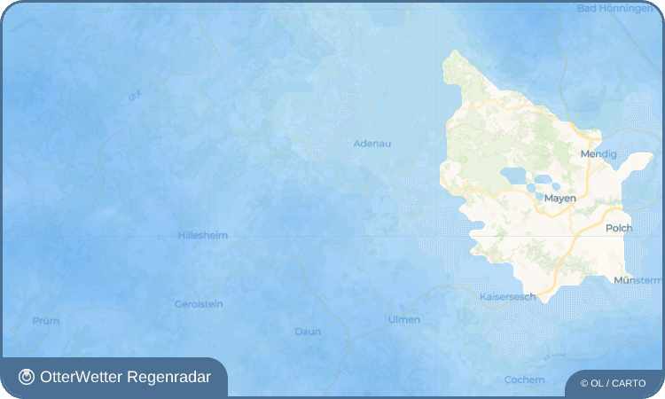 OtterWetter Regenradar-Widget Bauler