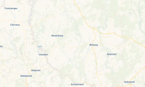 Regenradar Vorschaubild - Aktuelle Niederschläge in Baustert und Umgebung