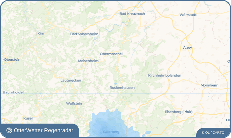 OtterWetter Regenradar-Widget Bayerfeld-Steckweiler