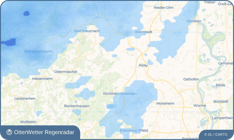 OtterWetter Regenradar-Widget Bechenheim