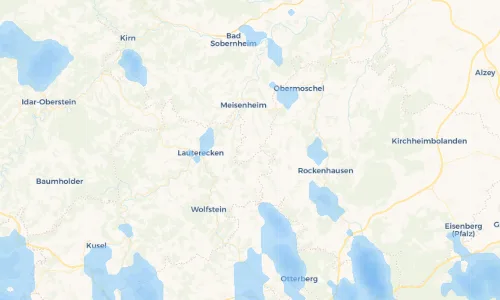 Regenradar Vorschaubild - Aktuelle Niederschläge in Becherbach und Umgebung