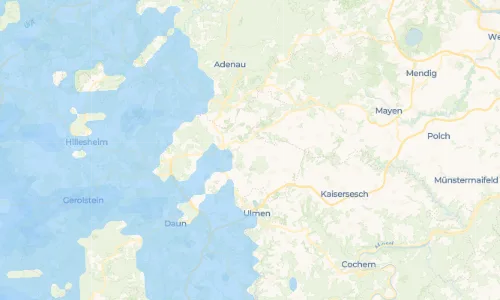 Regenradar Vorschaubild - Aktuelle Niederschläge in Bereborn und Umgebung