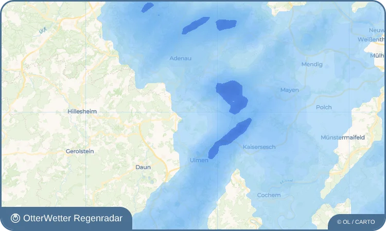 Widget-Vorschau für Bereborn Wetter-Widget-Vorschau mit Vorhersagedaten für Bereborn