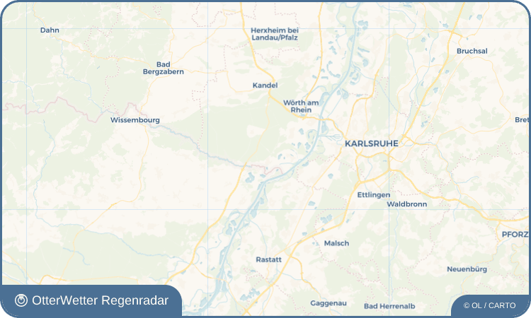 OtterWetter Regenradar-Widget Berg (Pfalz)