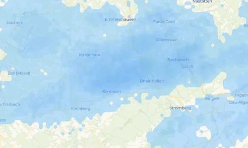 Regenradar Vorschaubild - Aktuelle Niederschläge in Bergenhausen und Umgebung
