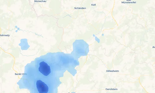 Regenradar Vorschaubild - Aktuelle Niederschläge in Berk und Umgebung