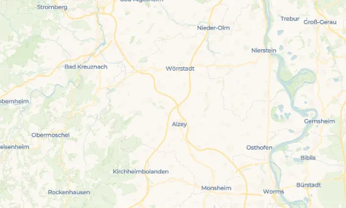 Regenradar Vorschaubild - Aktuelle Niederschläge in Bermersheim vor der Höhe und Umgebung