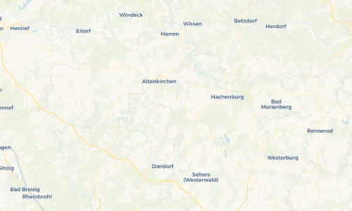 Regenradar Vorschaubild - Aktuelle Niederschläge in Berod bei Hachenburg und Umgebung
