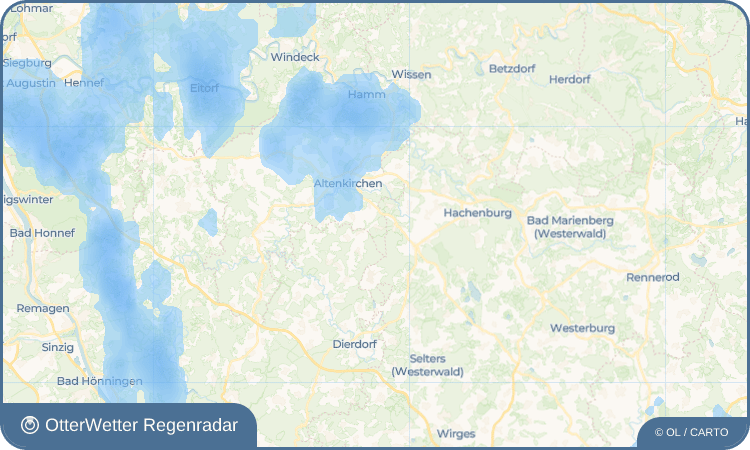 Wetter-Widget-Vorschau mit Vorhersagedaten für Berod bei Hachenburg