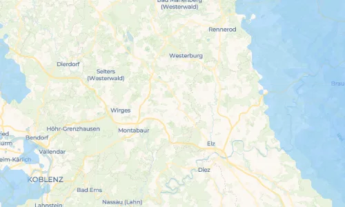 Regenradar Vorschaubild - Aktuelle Niederschläge in Berod bei Wallmerod und Umgebung