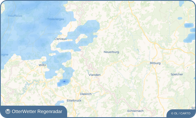OtterWetter Regenradar-Widget Berscheid