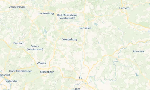 Regenradar Vorschaubild - Aktuelle Niederschläge in Berzhahn und Umgebung
