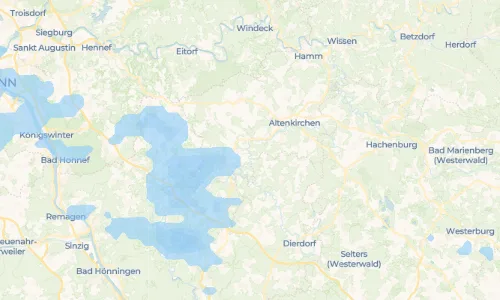 Regenradar Vorschaubild - Aktuelle Niederschläge in Berzhausen und Umgebung