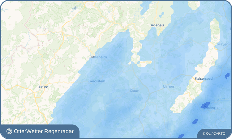 OtterWetter Regenradar-Widget Betteldorf