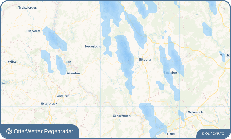 OtterWetter Regenradar-Widget Bettingen