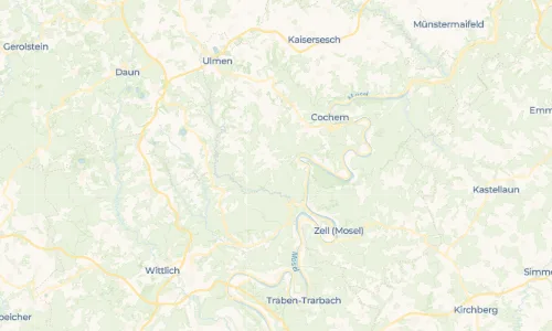 Regenradar Vorschaubild - Aktuelle Niederschläge in Beuren und Umgebung